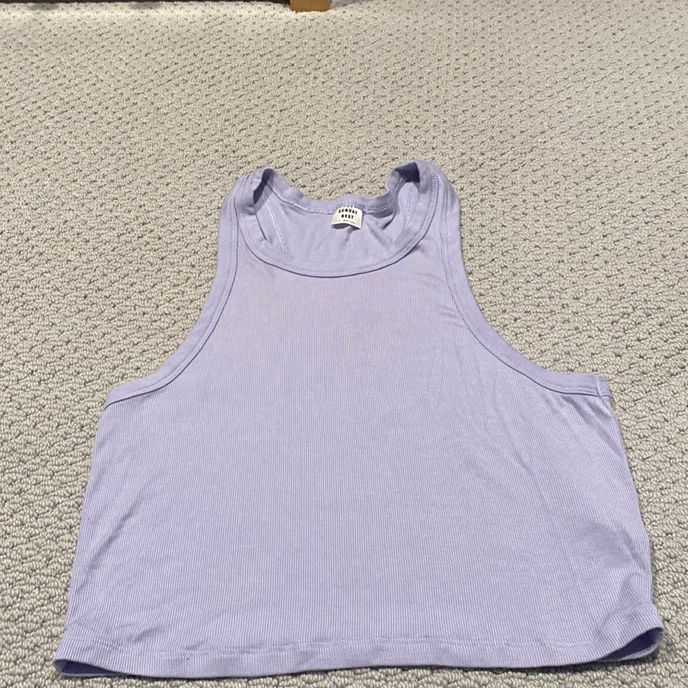 Cropped Sunday Best Tank Top